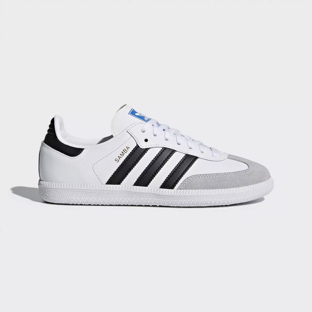 Adidas Samba OG Tenis Blancos Para Niña (MX-32098)